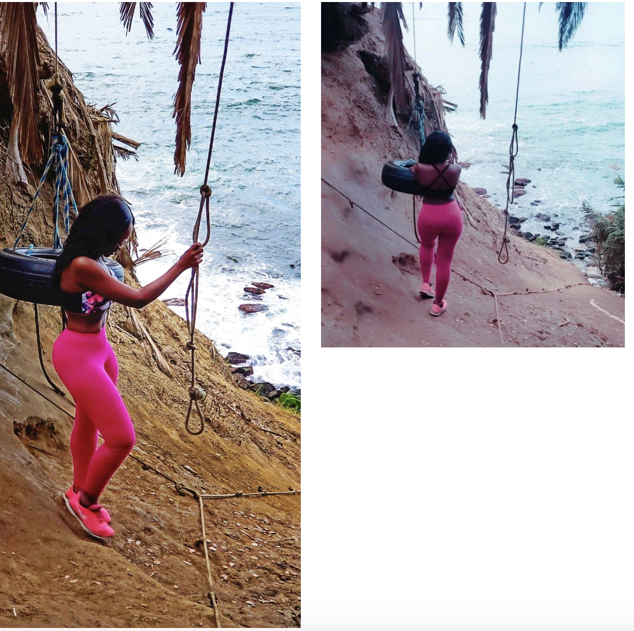 Tire Secret Swing In San Diego California under a bridge